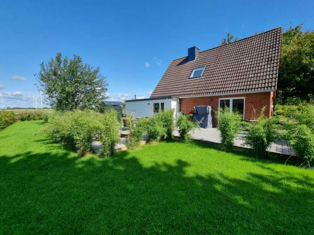 Nordseekaten Ferienhaus Bkate Garten
