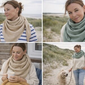 KatenWind by NordseeKaten Musselintuch Set
